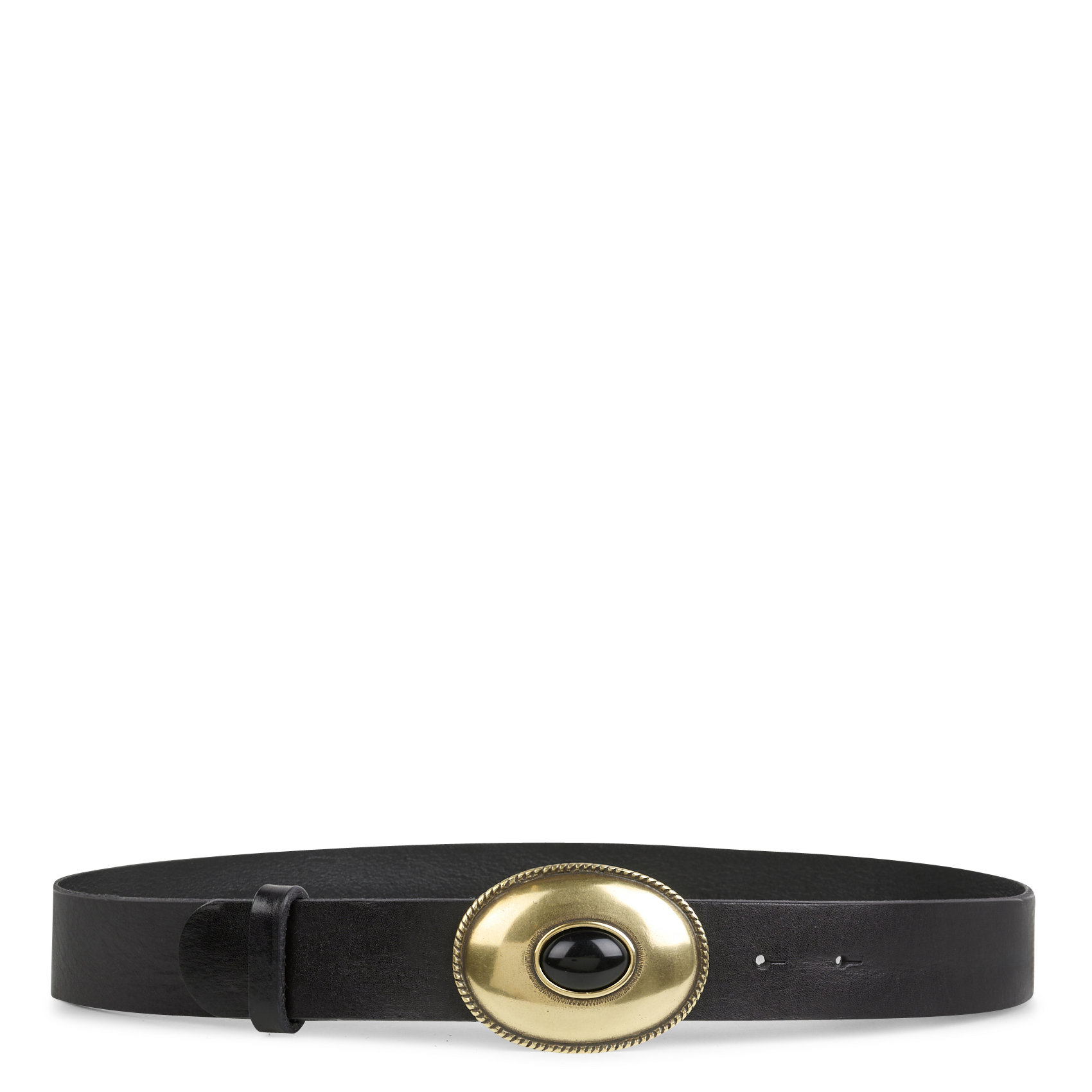 Ceinture en cuir | Noir
