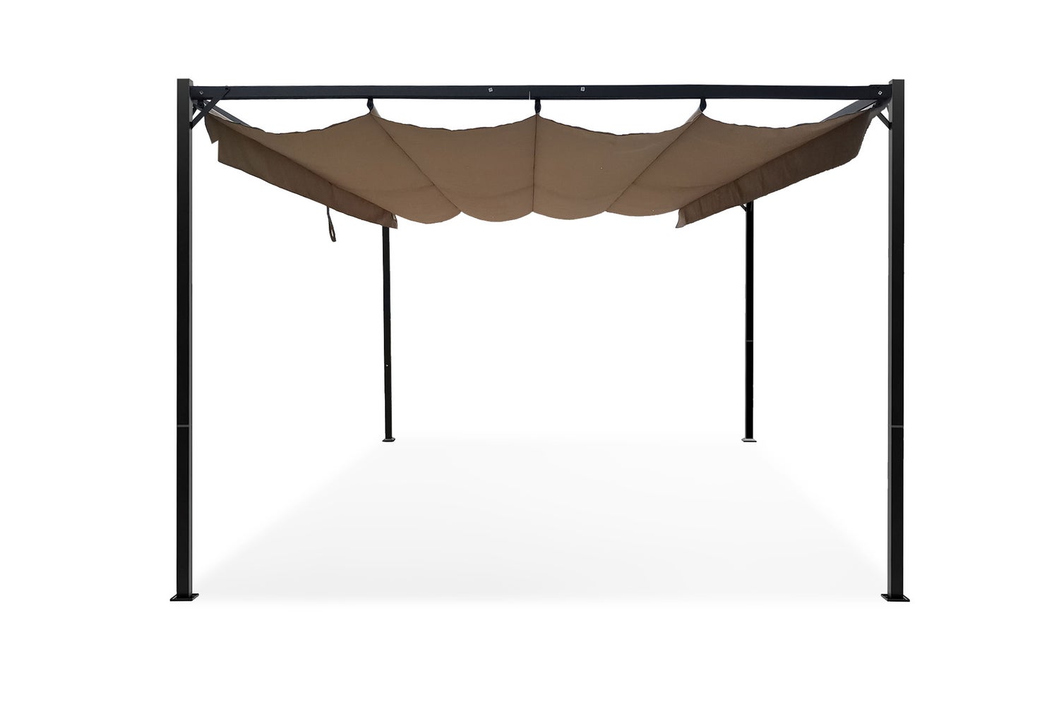 NOOSA 400S300 Beige vrijstaande pergola
