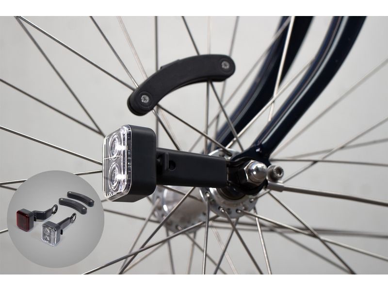 Reelight Velolampe AMS Light C Dauerlicht Elektromagnetisches Fahrradlampenset