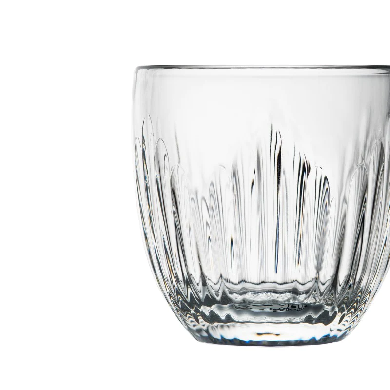 Lot de 6 tasses expresso géométrique, TROQUET La Rochère