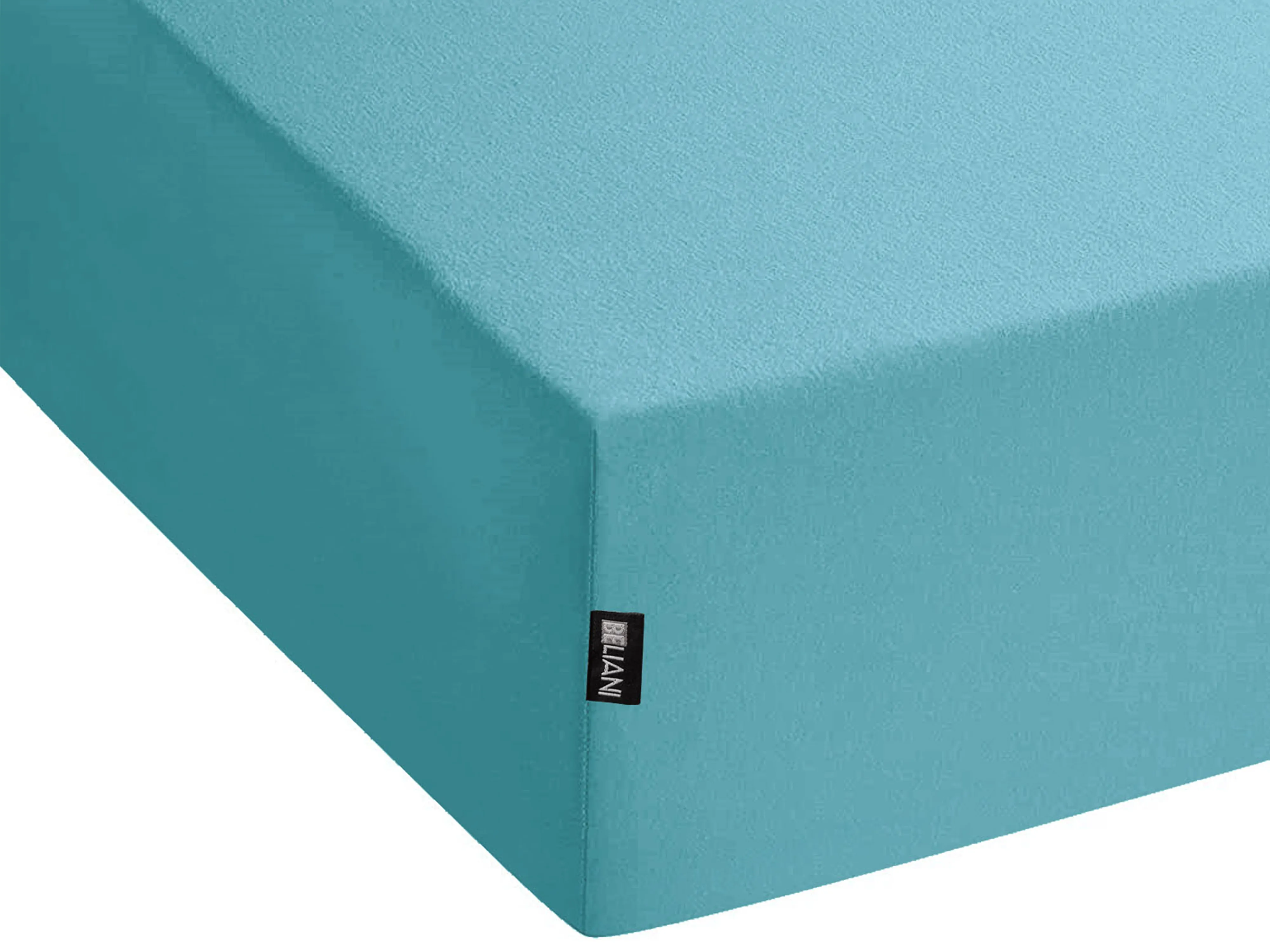 Hoeslaken HOFUF Katoen 90 x 200 cm Turquoise