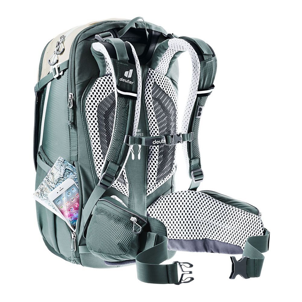 Deuter TRANS ALPINE PRO SL 26L - Sac À dos Femme sand/teal