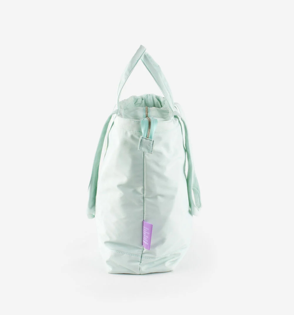 SAC SHOPPING NYLON BRODÉ Sac shopping pour femme MELON