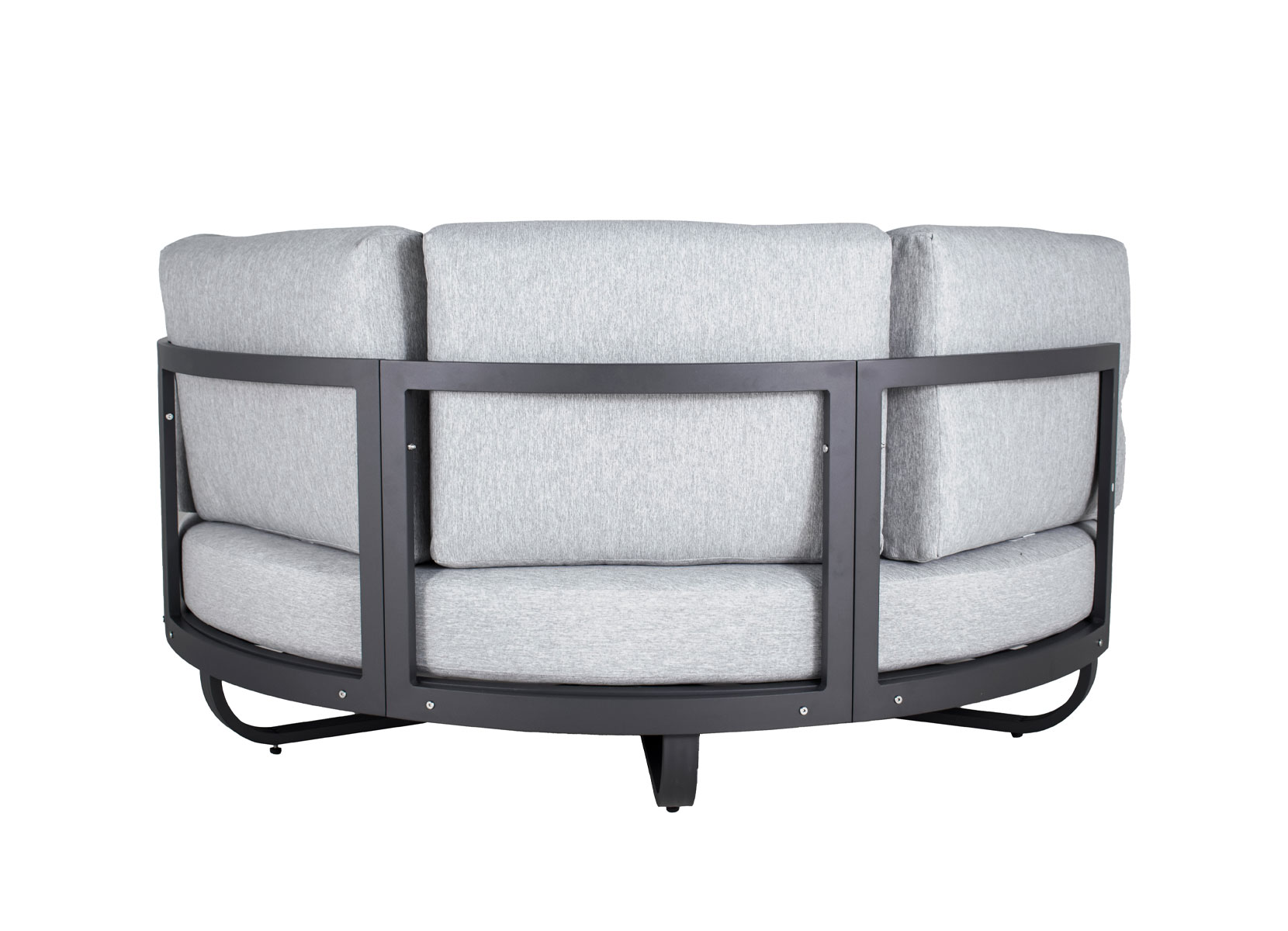 Home Deluxe Daybed FLORIDA Outdoor Grau