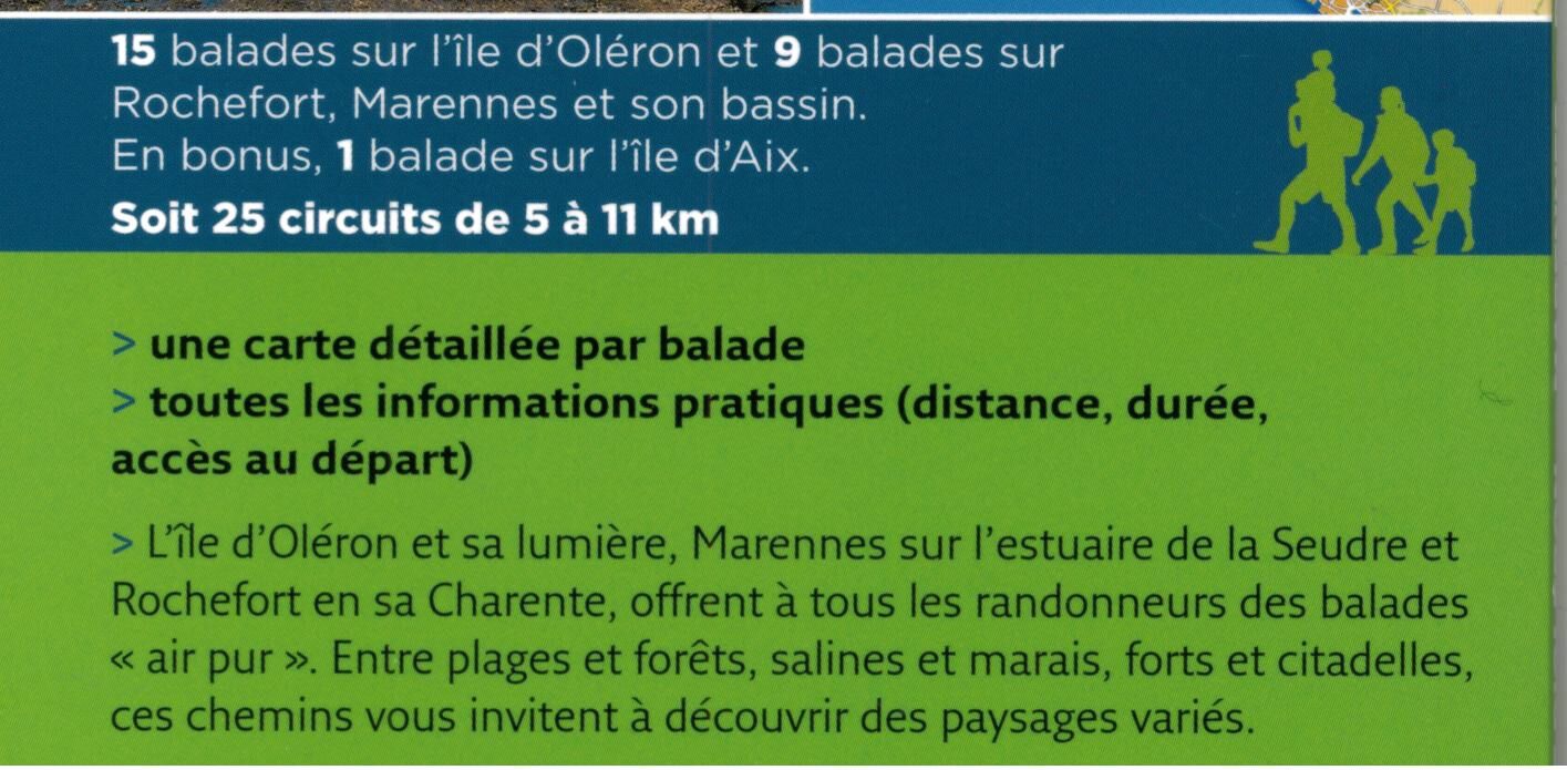 OUEST FRANCE - ILE D OLERON MARENNES 25 BALADES
