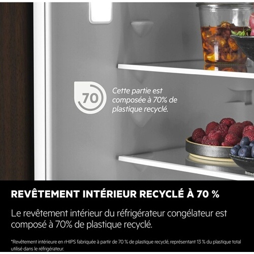 Réfrigérateur congélateur en bas Aeg TC7MS181DS Blanc