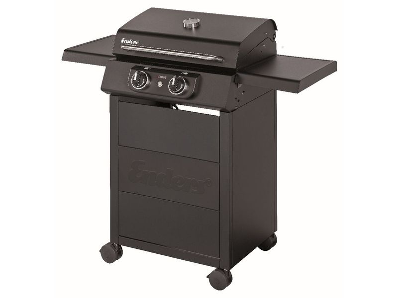 Enders Elektrogrill eCrave 2 Elektrogrill mit 2 Brennern und geräumigem Unterschrank