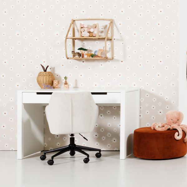 Europe Baby Ralph Kinderkamer Wit / Accent Hout Look | Bed 90 x 200 cm   Bureau