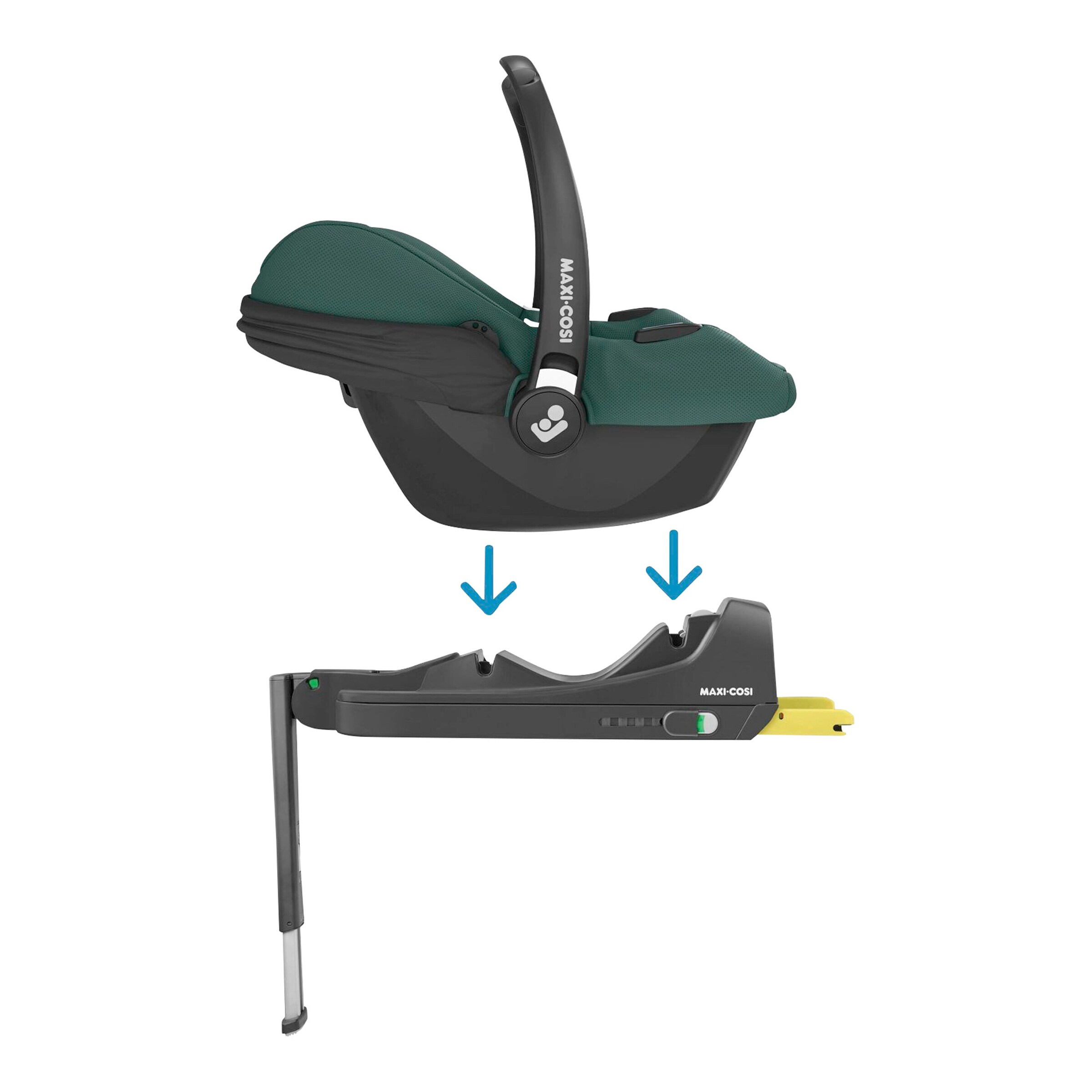 Maxi-Cosi Babyschale CabrioFix i-Size essential green