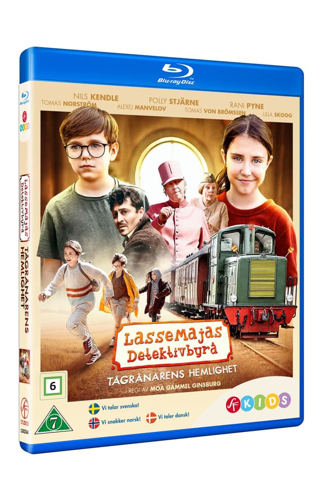 LASSEMAJAS DETEKTIVBYRÅ-TÅGRÅNARENS HEMLIGHET (Blu-Ray)