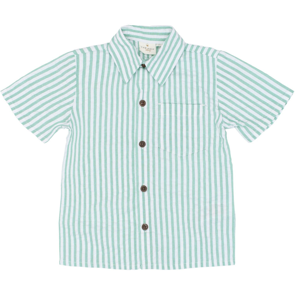Køb THE NEW Siblings Créme De Menthe Striped Tnsttate S_S Shirt