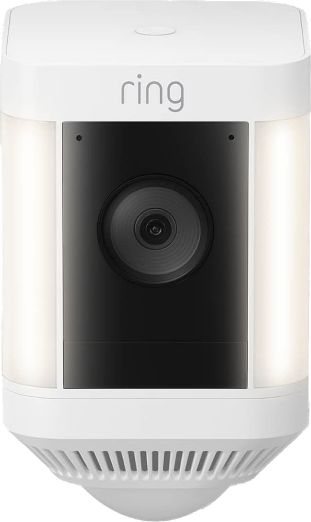 Ring Spotlight Cam Plus sikkerhedskamera (hvid/batteri)