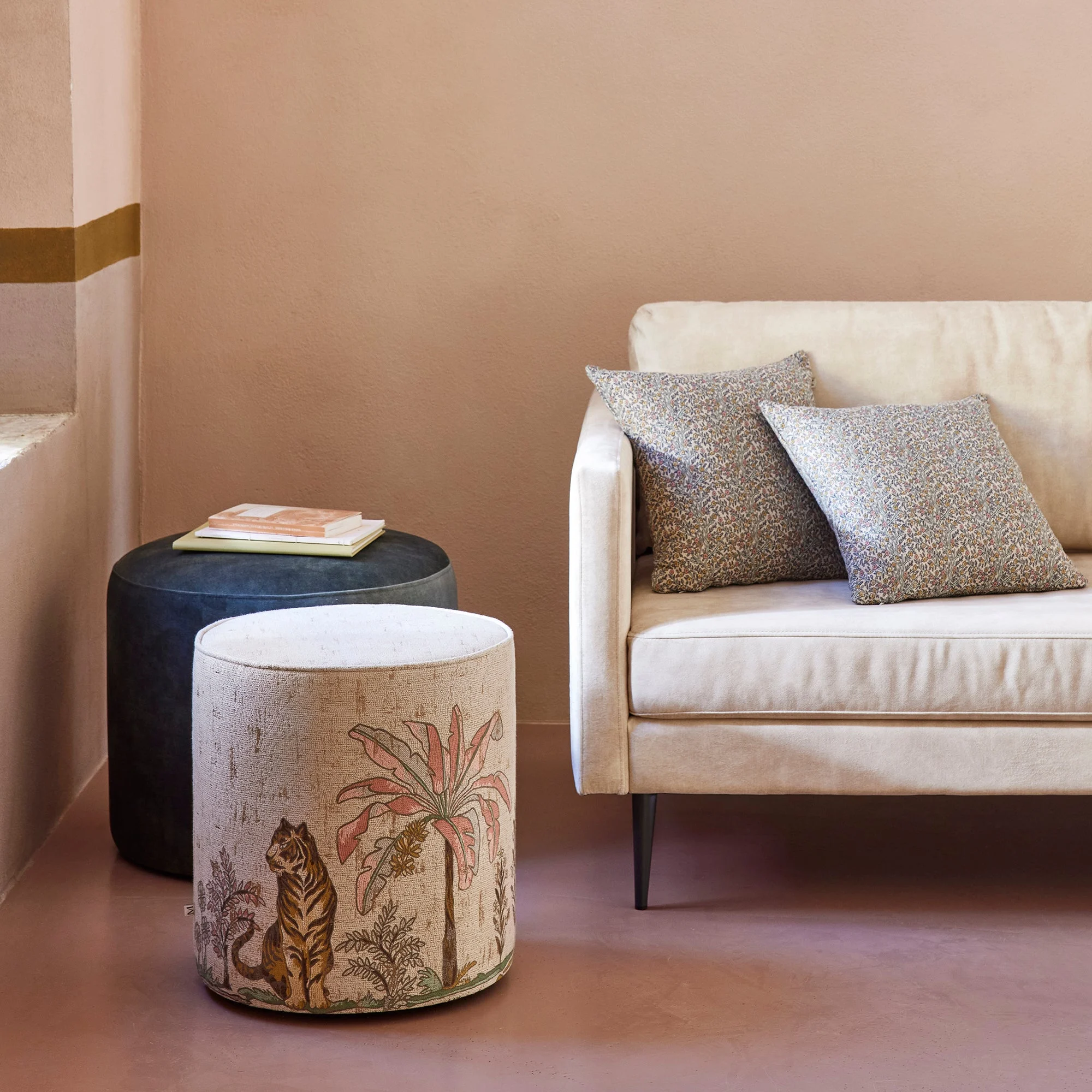 MAHARA - Housse de coussin | Multicolore