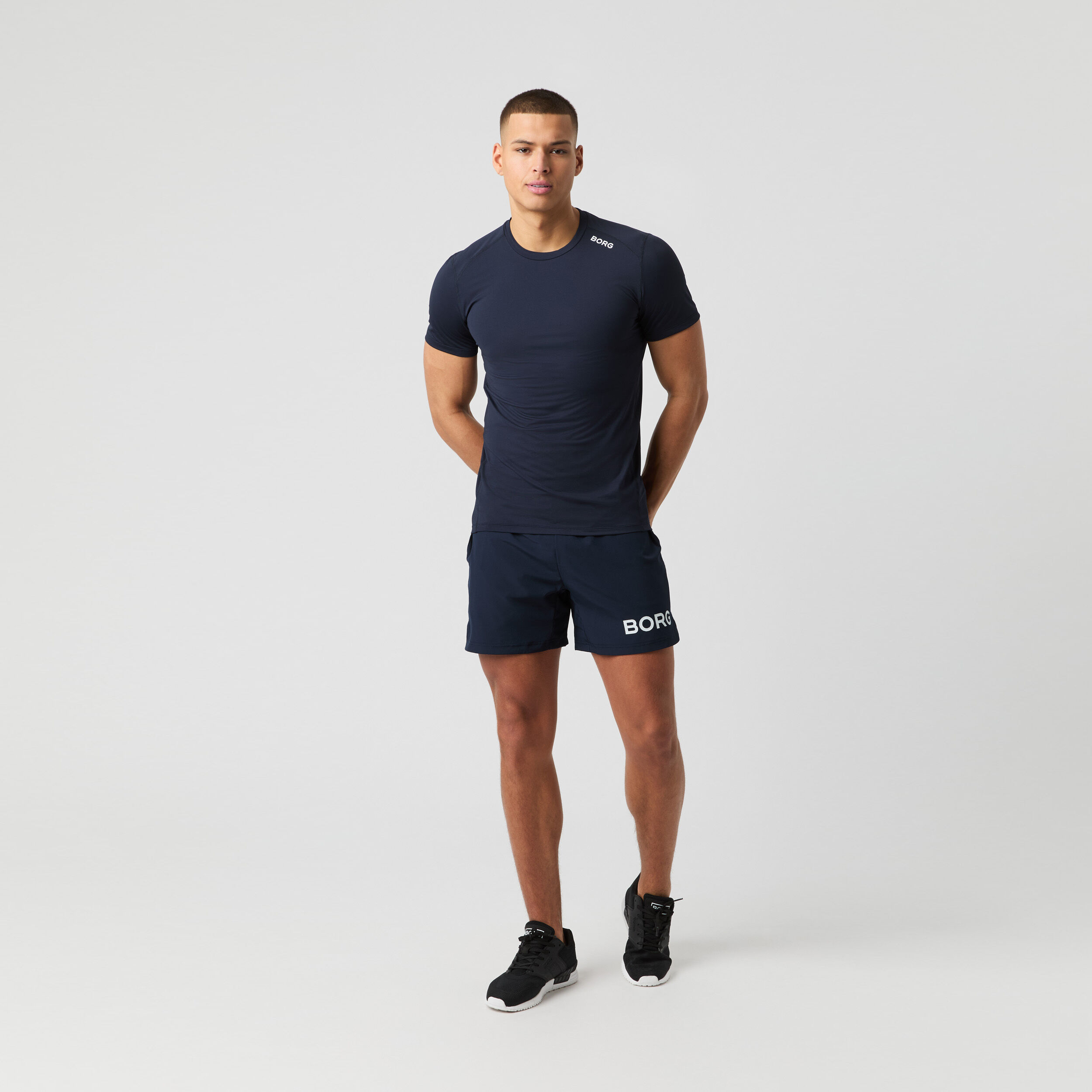 Björn Borg Athletic T-shirt Hommes - Bleu Foncé