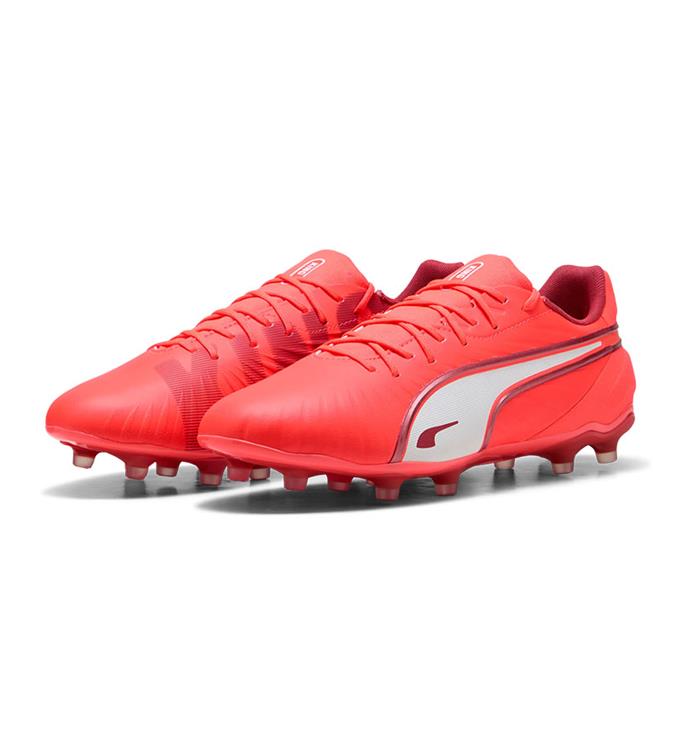 PUMA KING MATCH FG/AG 108315 GLOWING-RED-PUMA-WHITE-RED-FIR