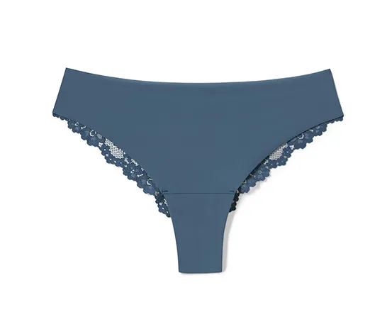2 Magic-Cut-Braziltangas, rauchblau