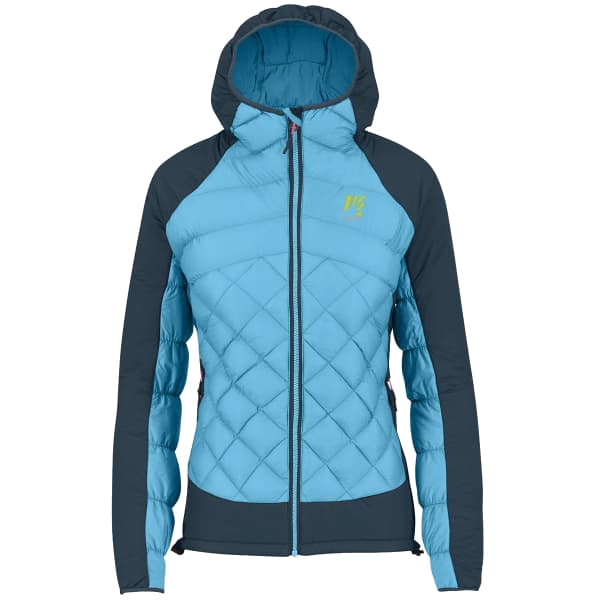 Doudoune randonnée KARPOS LASTEI ACTIVE PLUS W JKT BLUE ATOLL/MIDNIGHT