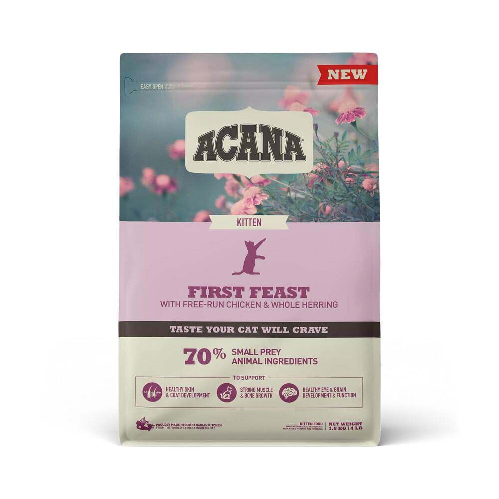 Acana First Feast Cat - Kattenvoer - 1.8 Kilogram - haring, kip