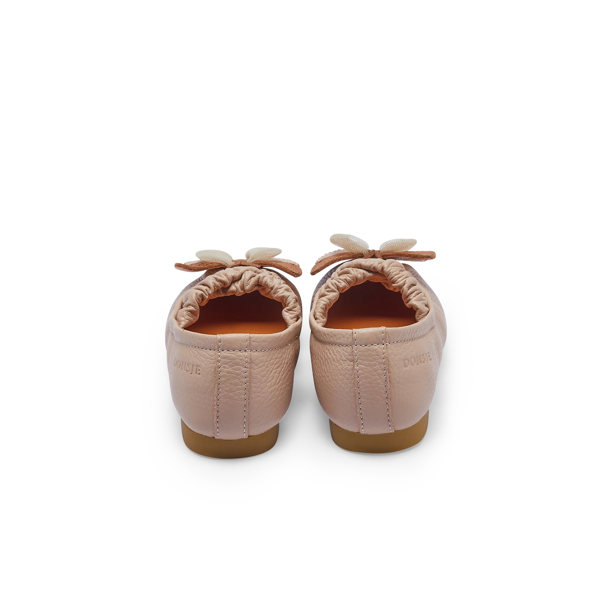 Mileni Ballerinas | Light Rose Sheep Leather