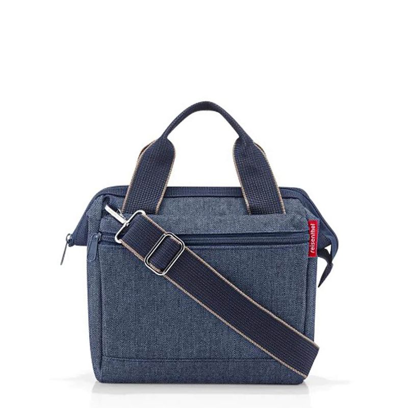 Sac à main Allrounder Cross Herringbone Dark Blue
