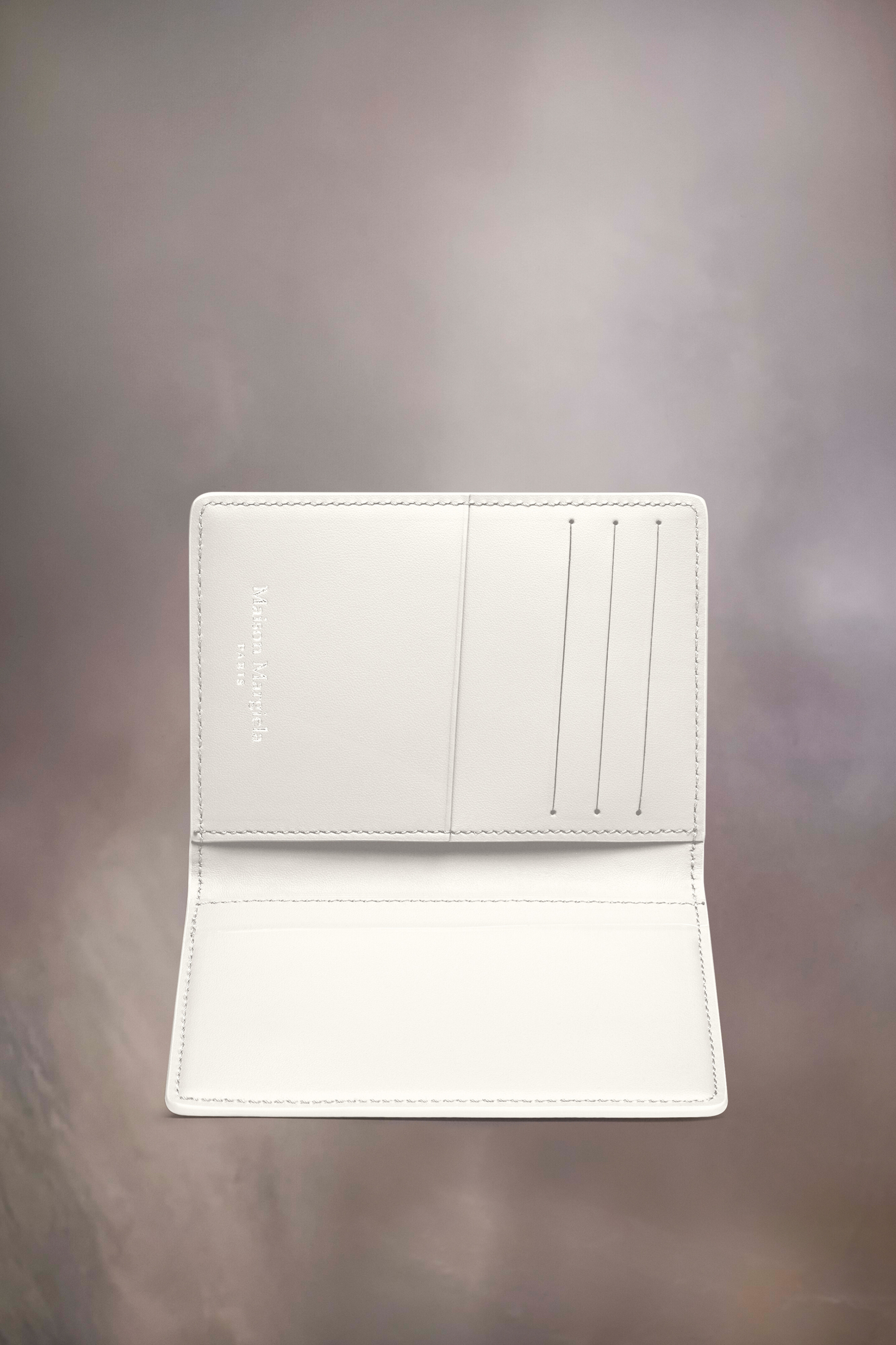 Porte-Cartes À Four Stitches Blanc