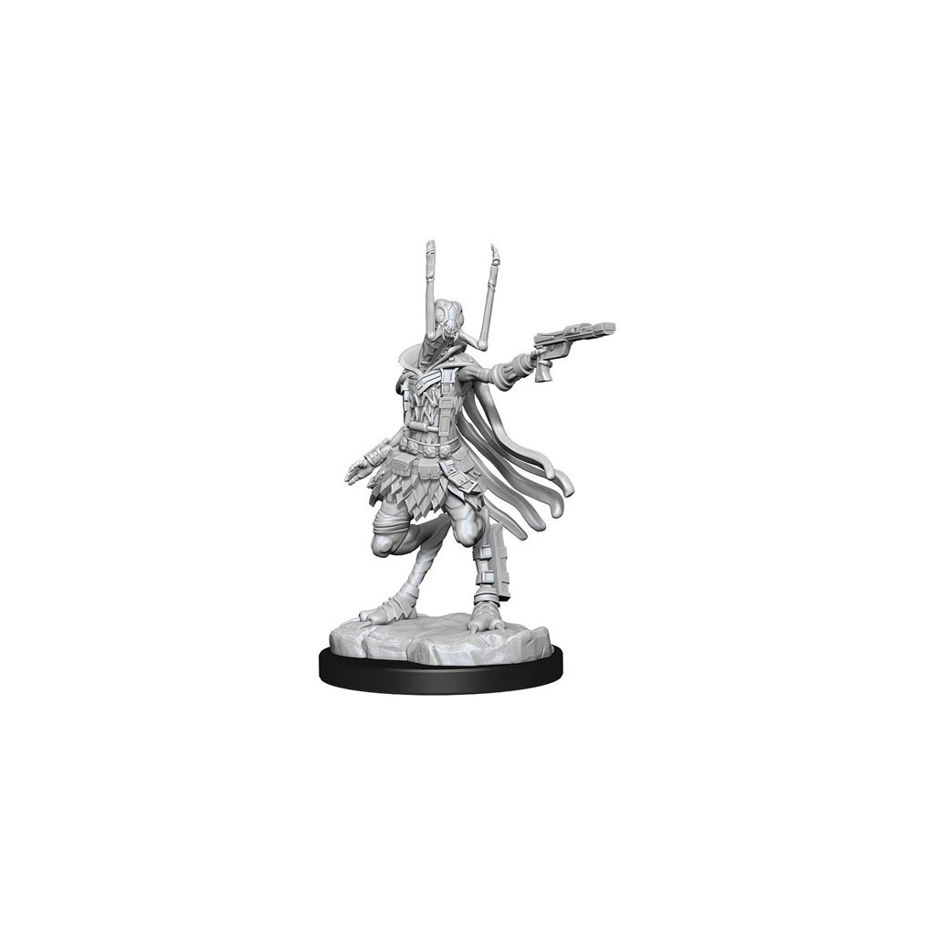 Starfinder Deep Cuts Unpainted Miniatures: Shirren Technomancer