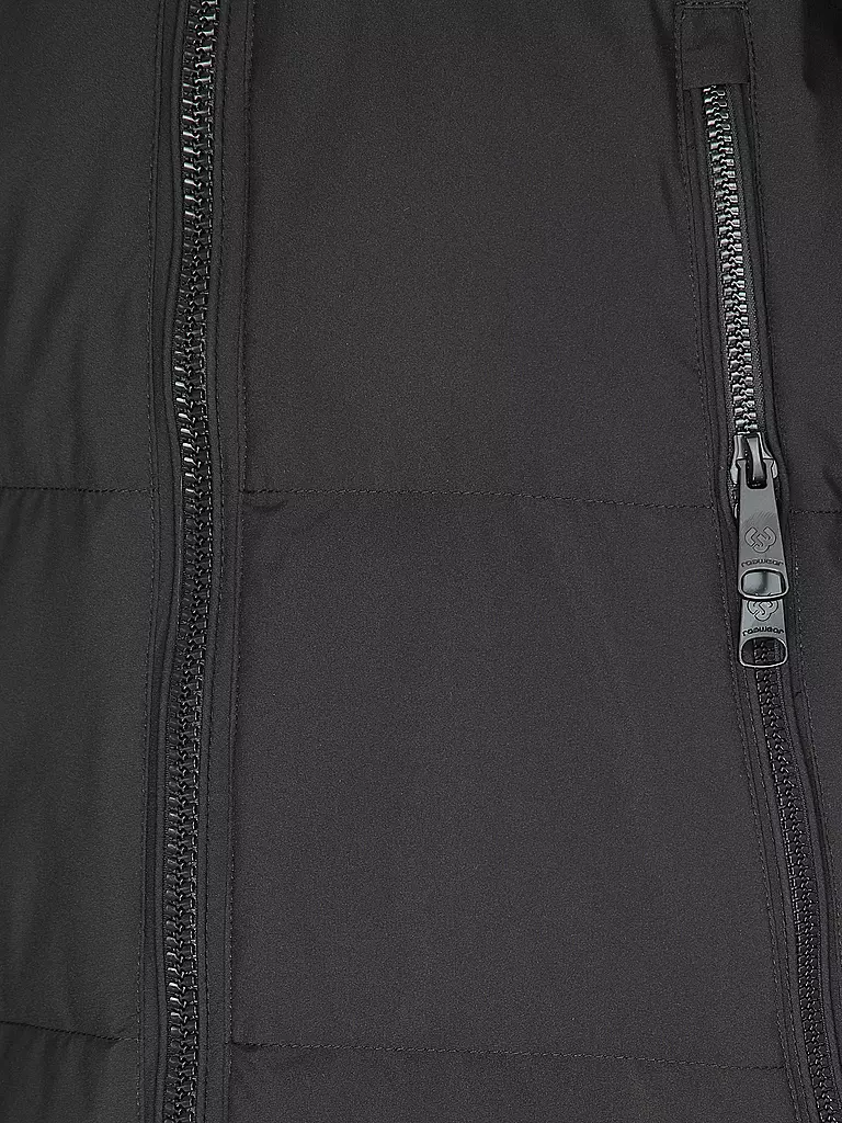 RAGWEAR Steppmantel PATRISE schwarz