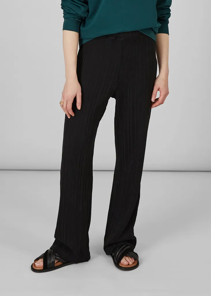 Pantalon évasé taille élastique L'Exception Paris