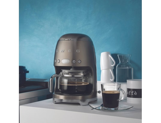 SMEG - Cafetière DCF02SSEU Acier Brossé