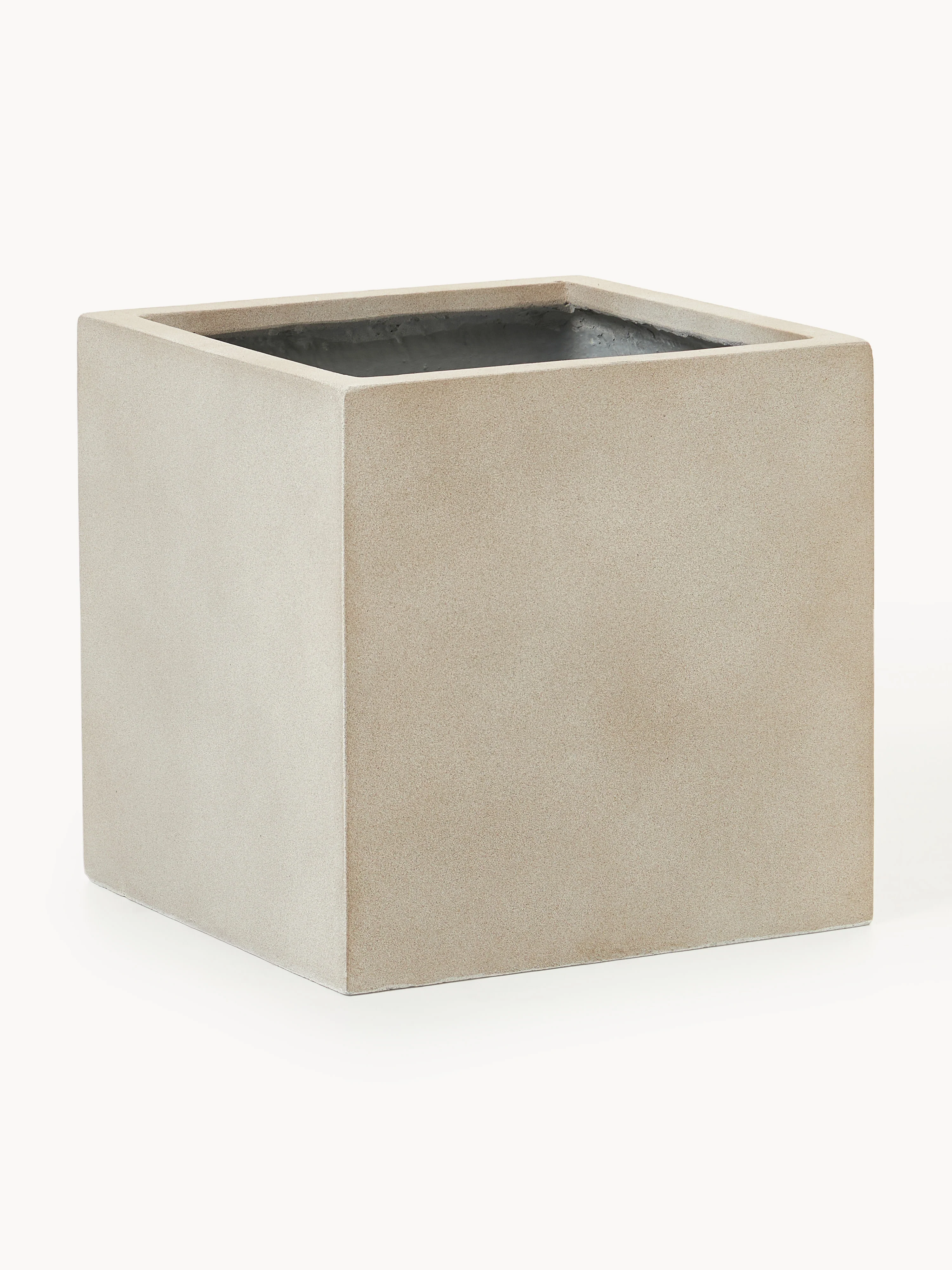 Outdoor plantenpot Tuscany van beton, H 40 cm