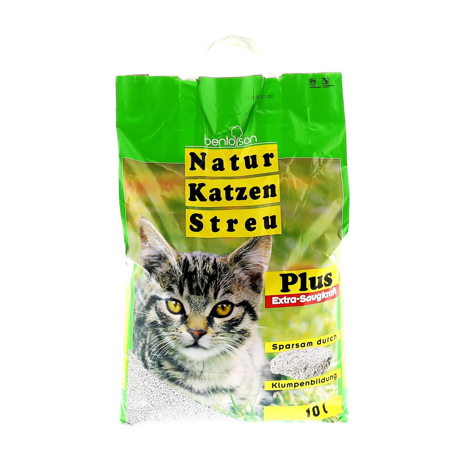 Bentosan Katzenstreu naturweiß