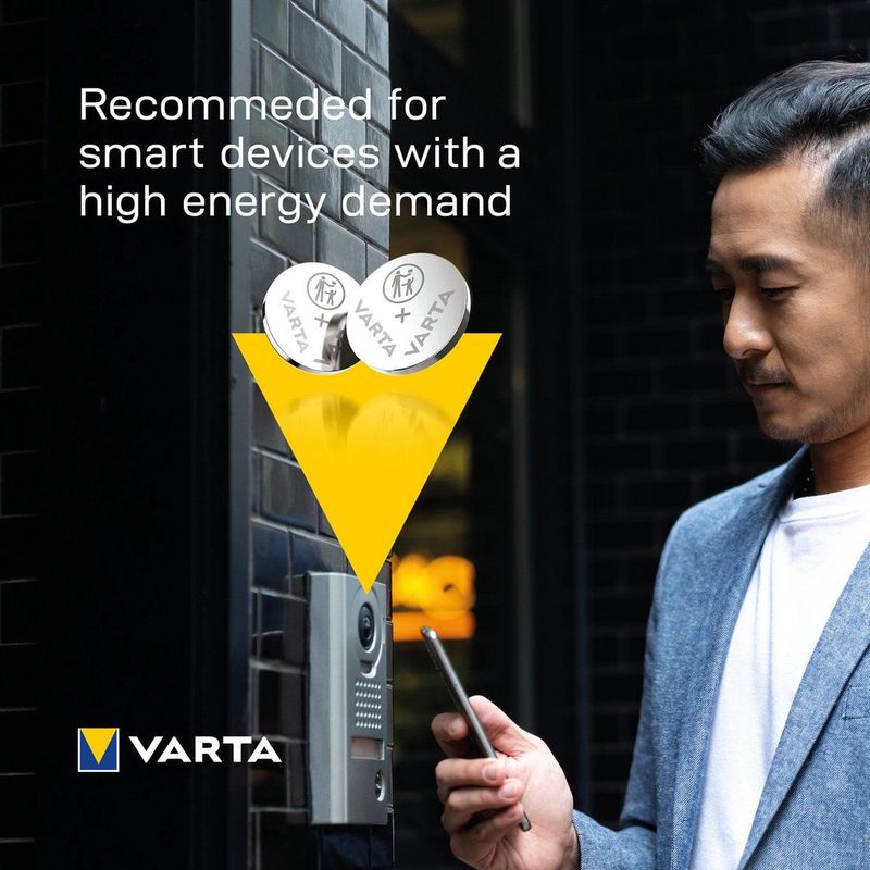 Varta - CR 2032 - Lithium Knoopcel Batterij - 3 Volt