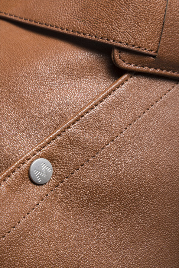 Matinique WeekenderMA L Leather Bag Cognac