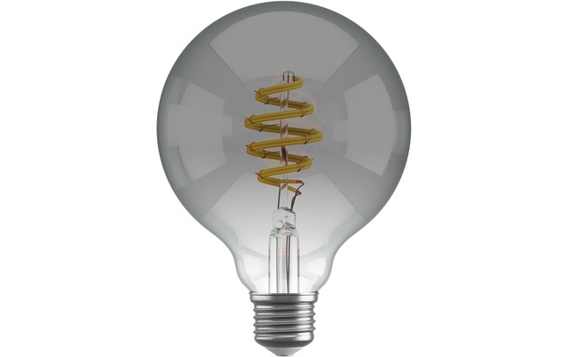 Hombli LED-Leuchtmittel »Smart Filament Bulb E27 Smokey Globe« E27 1 Stk. Kaltweiss | Neutralweiss | Tageslichtweiss | Warmweiss