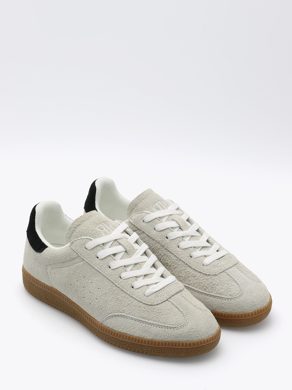 Ace W Suede Beige Black - Trapes Sko