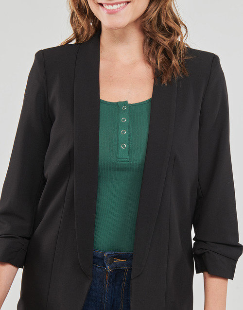 Pieces - PCBOSS 3/4 BLAZER NOOS - Noir
