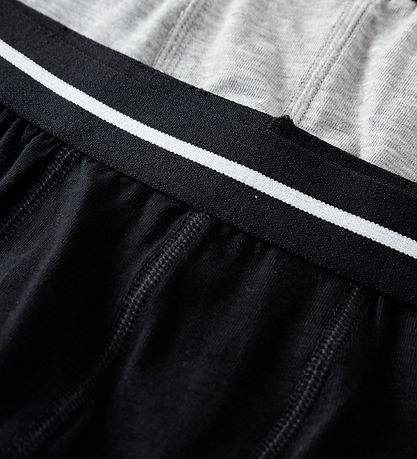 Name It Boxershorts - NkmBoxer - 3-pak - Sort/Bright White Waist