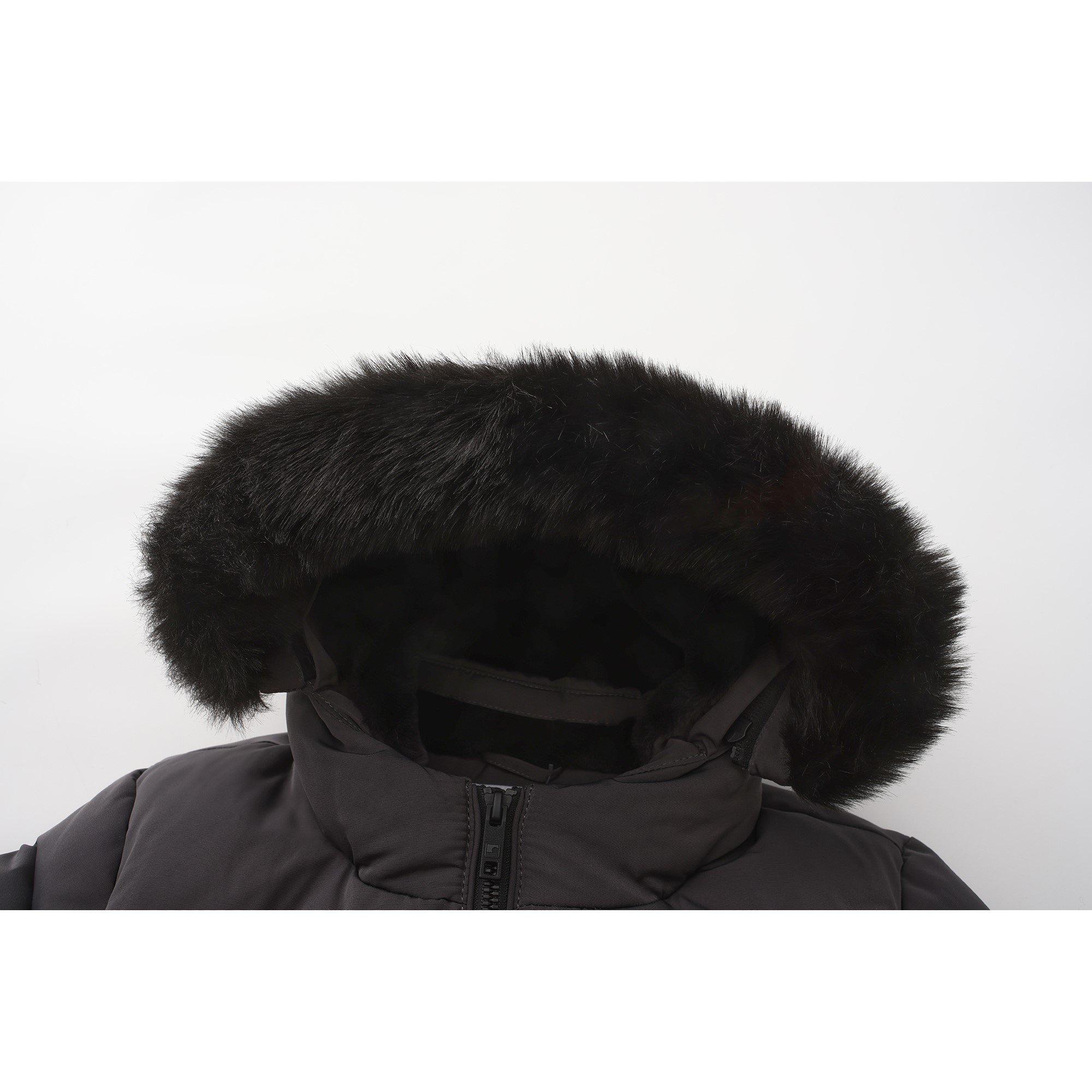 SoulCal Boys 2 Zip Bubble Jacket Junior