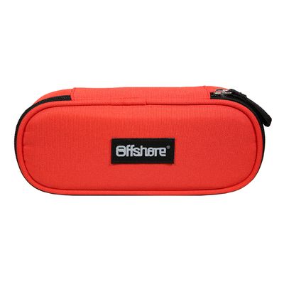 Trousse ovale Offshore - 1 compartiment - rouge - Bagtrotter