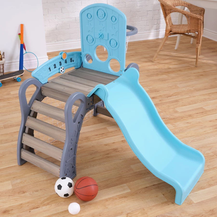 Kidkraft® 5-in-1 Climber Kinderrutsche und Klettergerüst