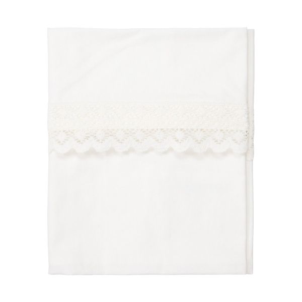 Koeka Crochet Ledikantlaken - 110 x 140 cm - Warm White