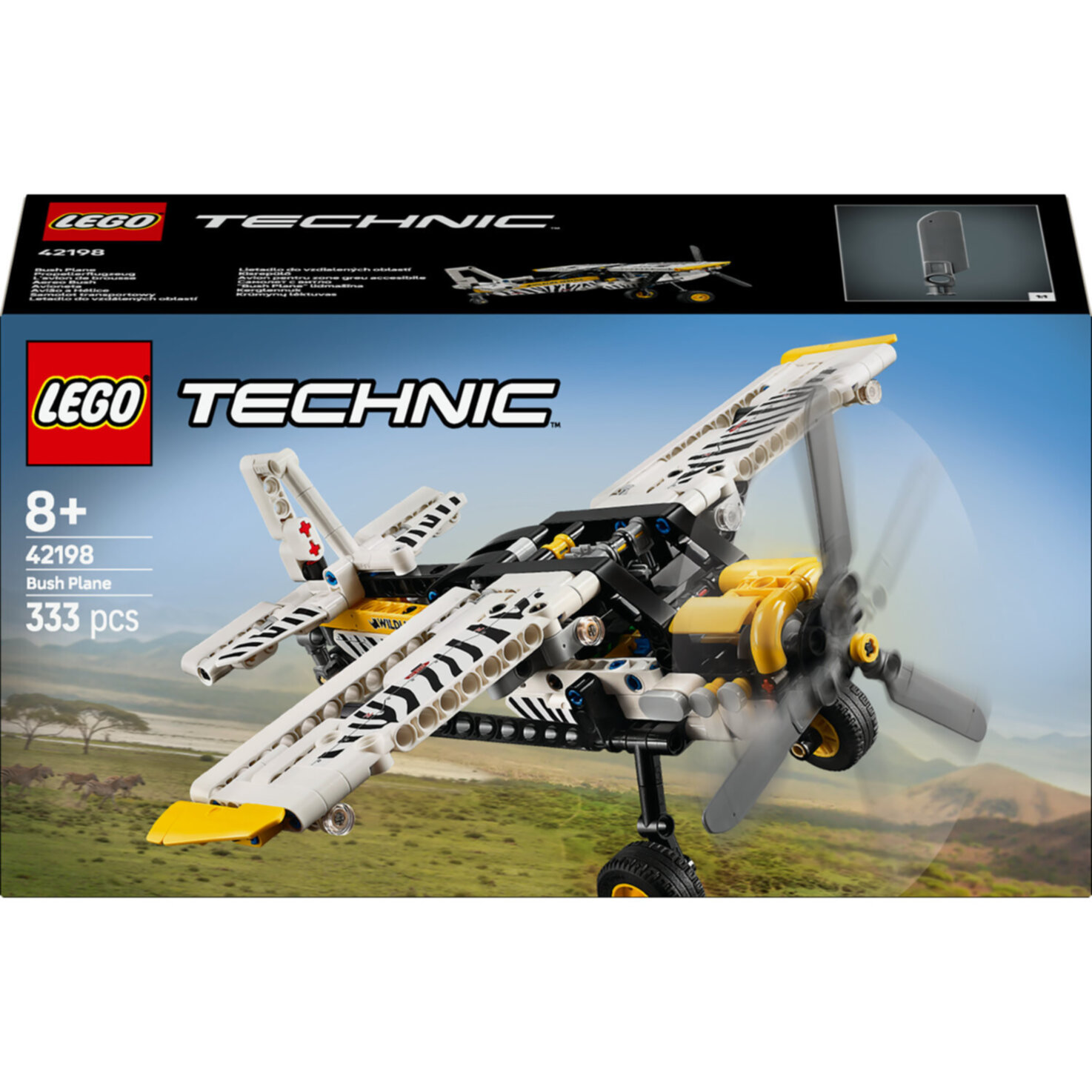 LEGO® Technic 42198 Propellerflugzeug ab 8 Jahren