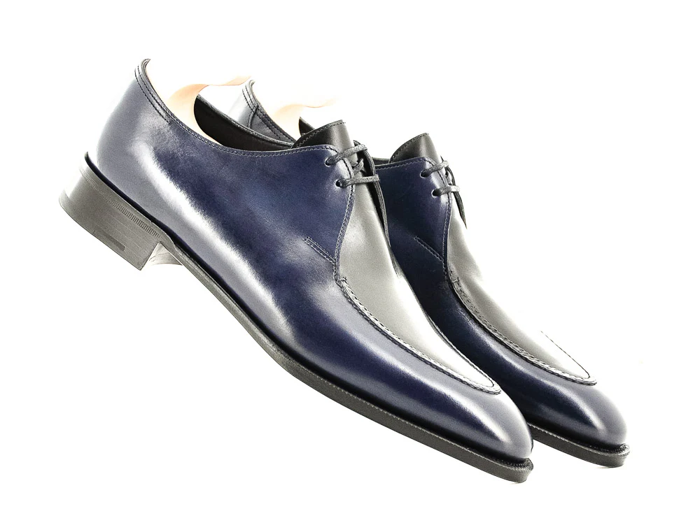 JOHN LOBB - MANCHESTER NAVY/BLACK