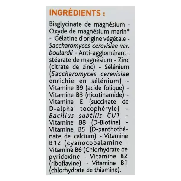 Nutreov Physcience Phytea Magné Control Stress Immunité 30 gélules