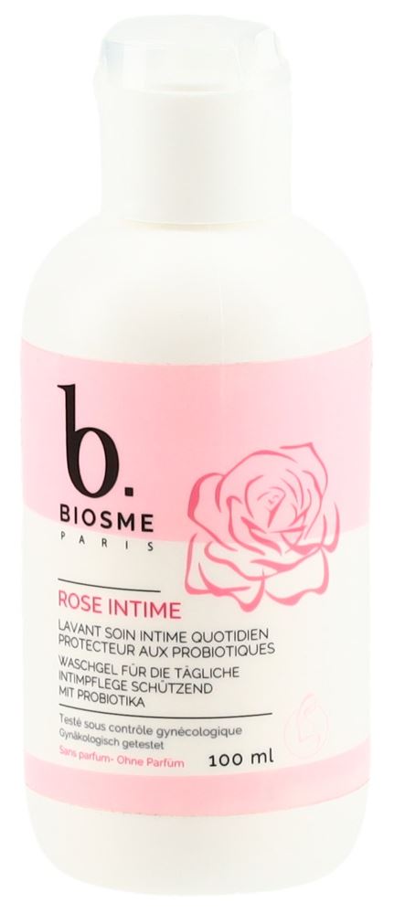 BIOLAV Waschgel Intimpflege Rose schützend mit Probiotika Fl 100 ml