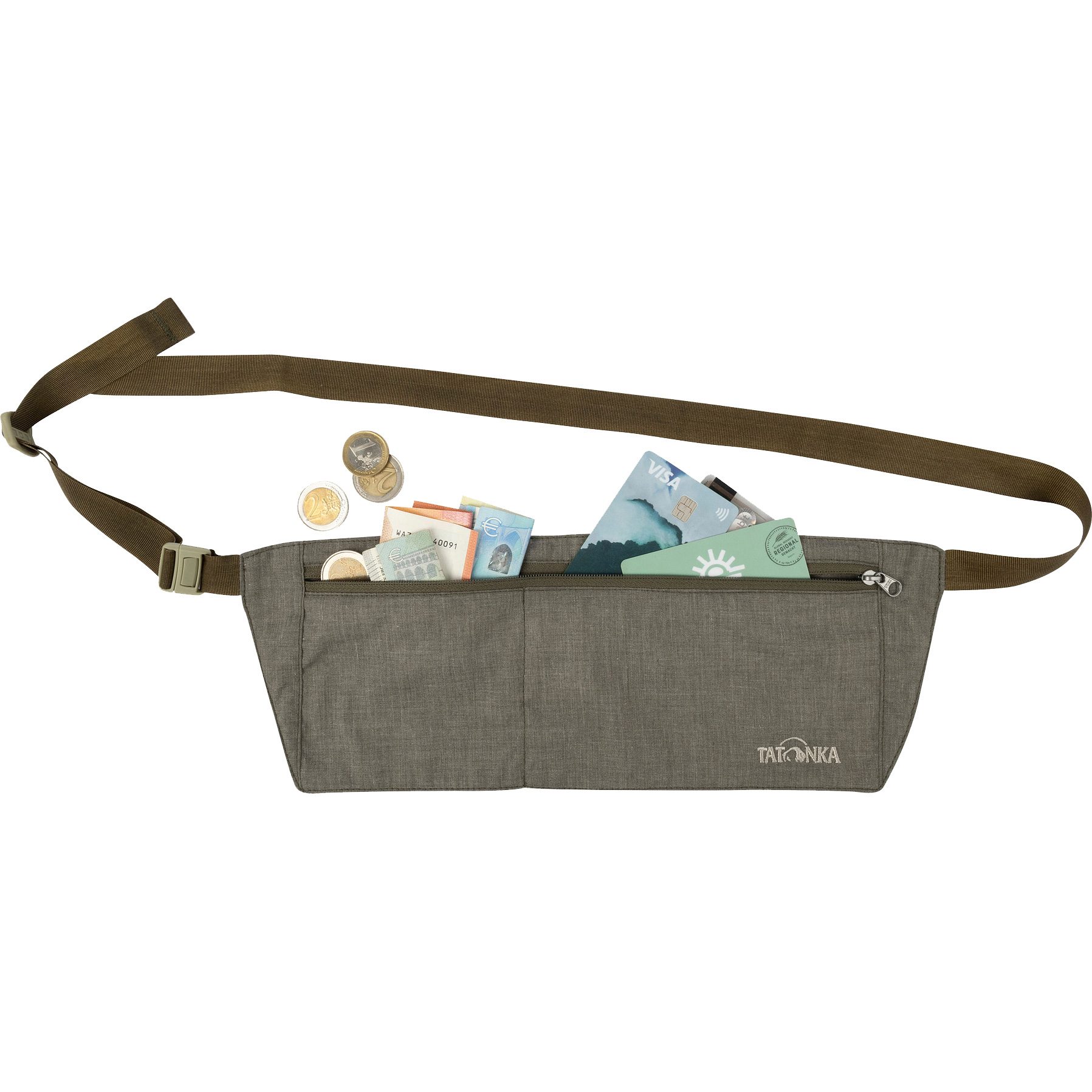 Tatonka Skin Moneybelt Gürteltasche olive