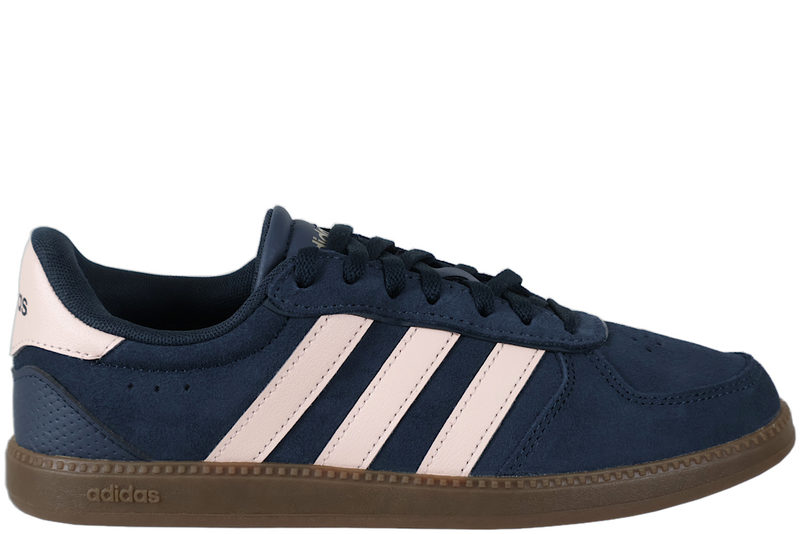 ADIDAS BREAKNET SLEEK SNEAKERS I MØRKEBLÅT RUSKIND
