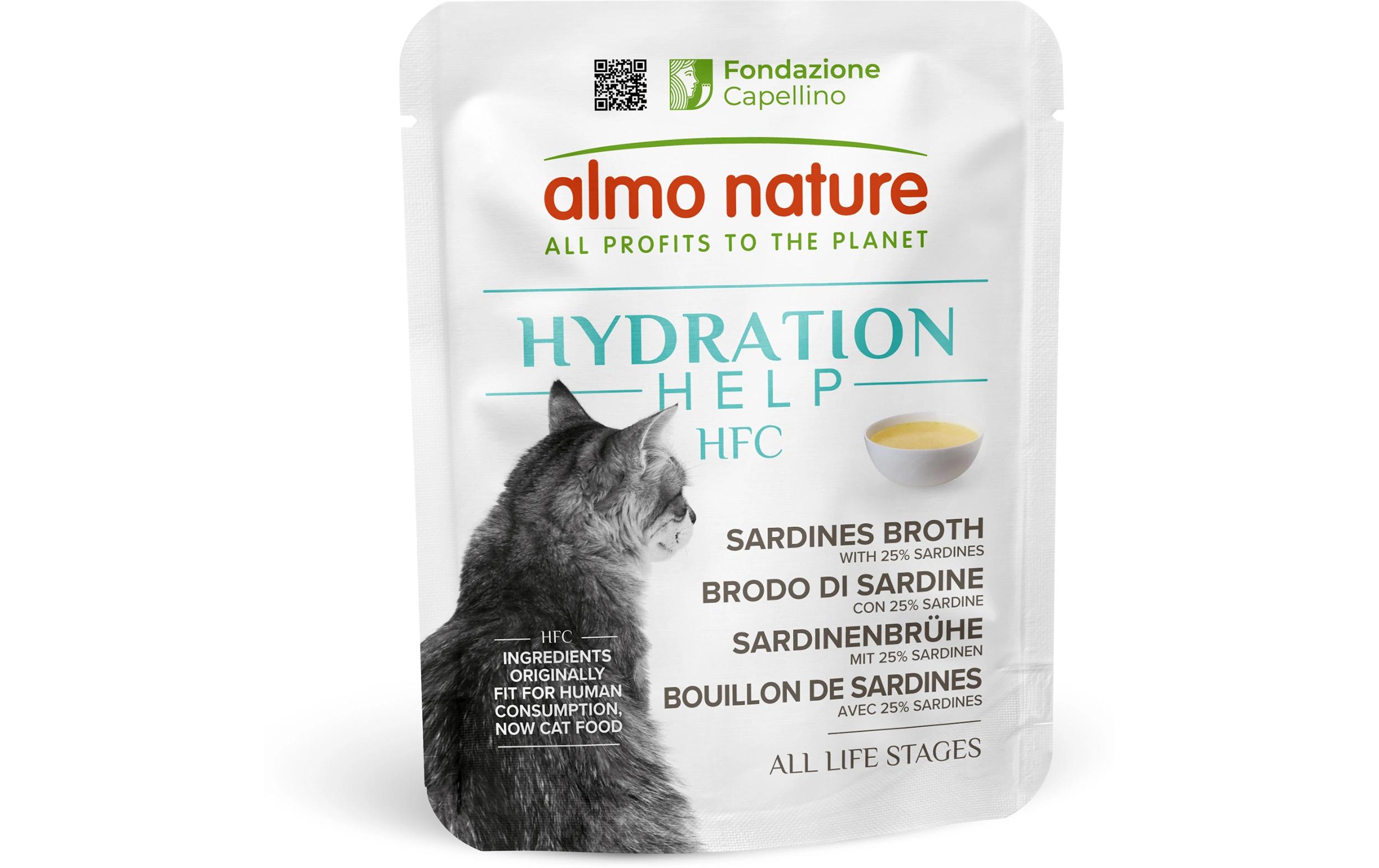 HFC Hydration mit Sardinen und Brühe 24 x 50 gVitamine und Feuchtigkeit in jeder Portion für die Katze