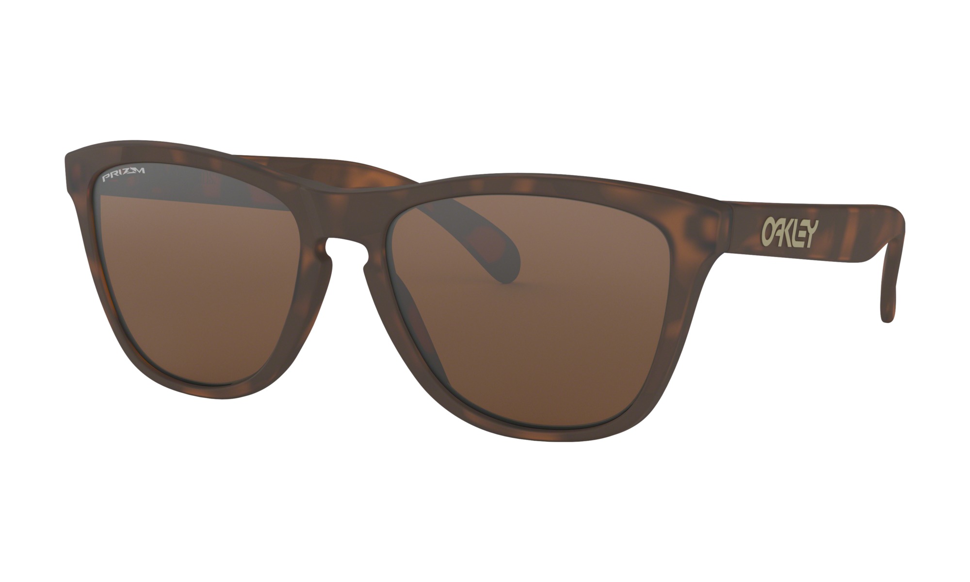 Oakley Frogskins mat brun Prizm Tungsten