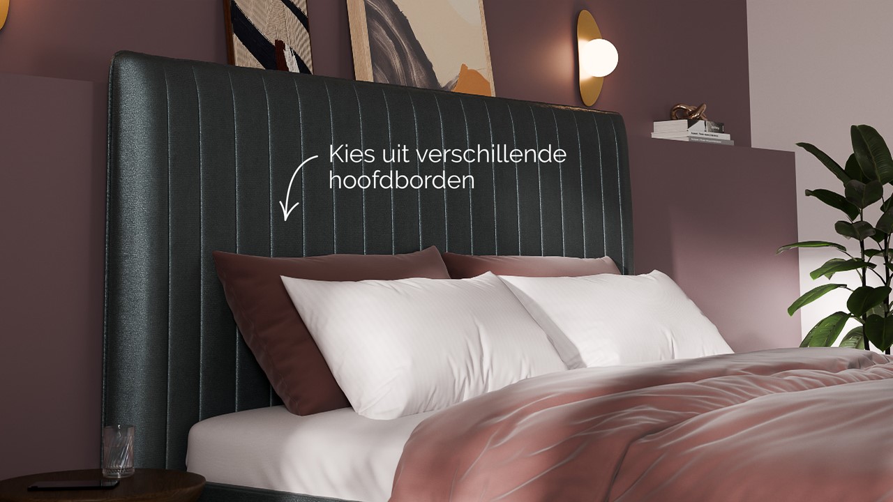 Bed Ruby - Velvet glow grey blue